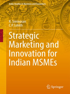 cover image of Strategic Marketing and Innovation for Indian MSMEs